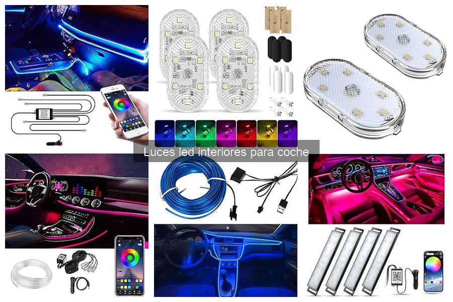 Ventajas y desventajas de las luces LED interiores para coche