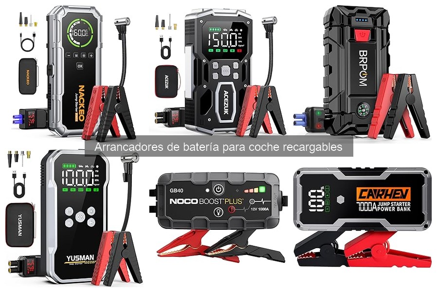 Ventajas y desventajas de los arrancadores de batería recargables