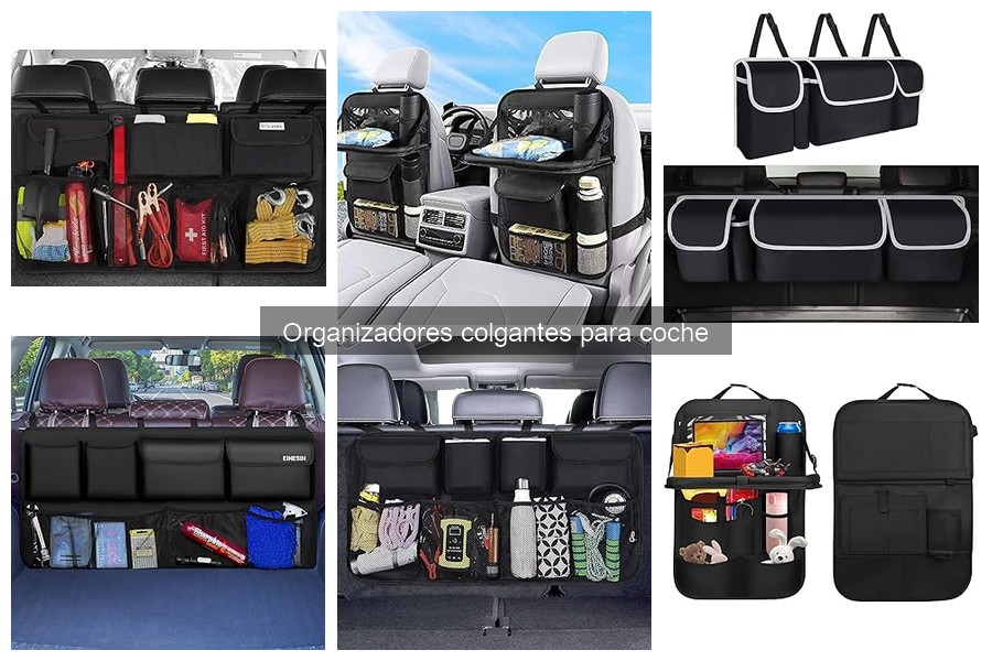 Ventajas y desventajas de los organizadores colgantes para coche
