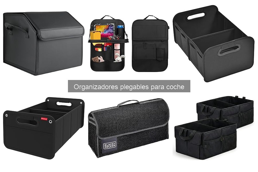 Ventajas y desventajas de los organizadores plegables para coche