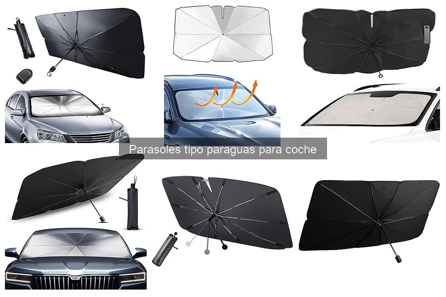 Ventajas y desventajas de los parasoles tipo paraguas para coche
