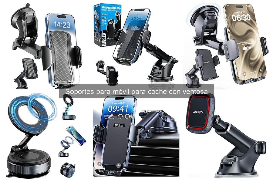 Ventajas y desventajas de los soportes para móvil con ventosa