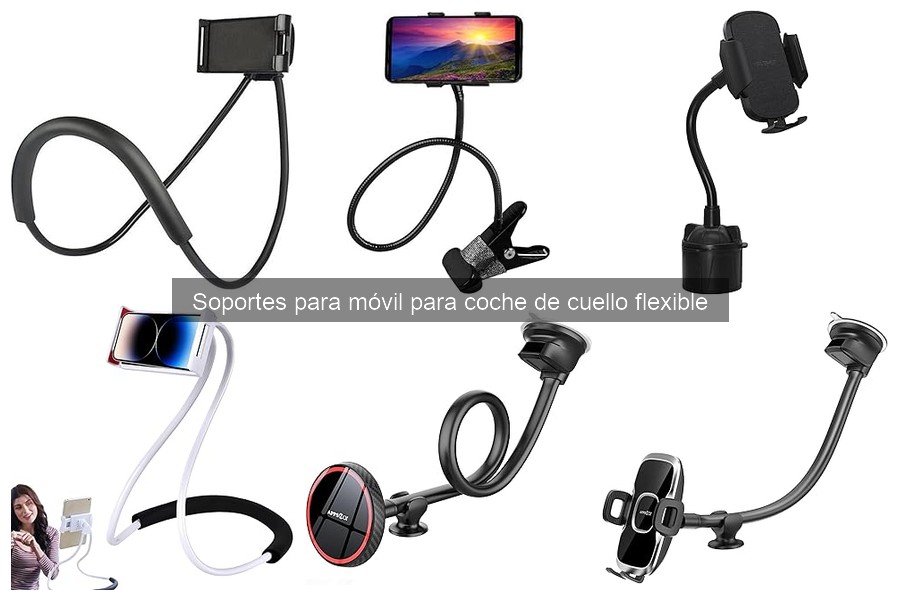 Ventajas y desventajas de los soportes para móvil de cuello flexible
