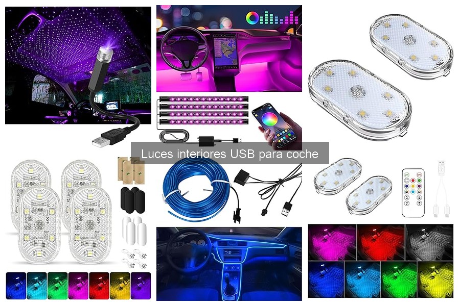 Ventajas y Desventajas de Luces Interiores USB para Coche