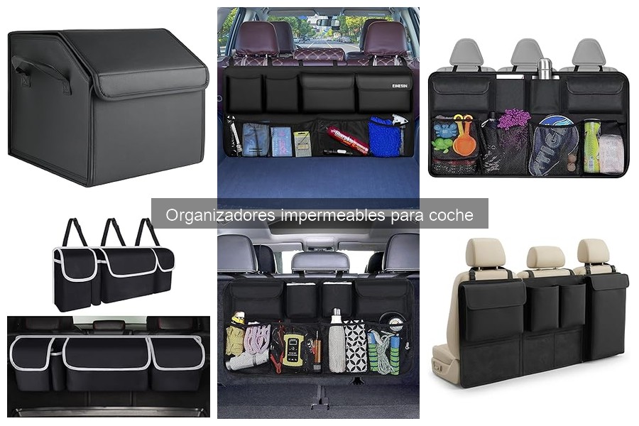 Ventajas y desventajas de organizadores impermeables para coche