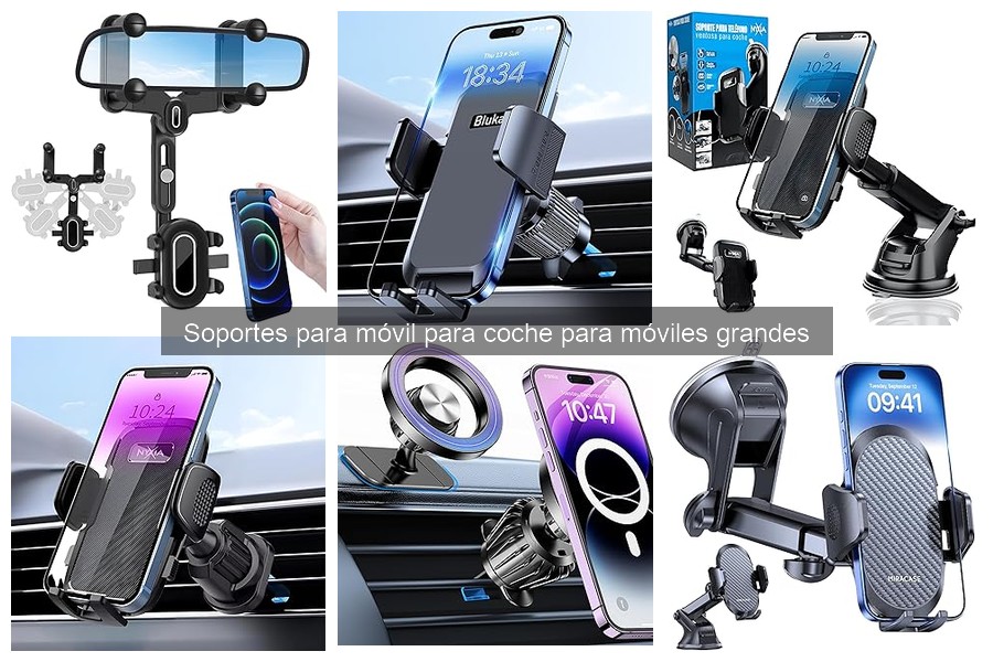 Ventajas y desventajas de soportes para móviles en coche
