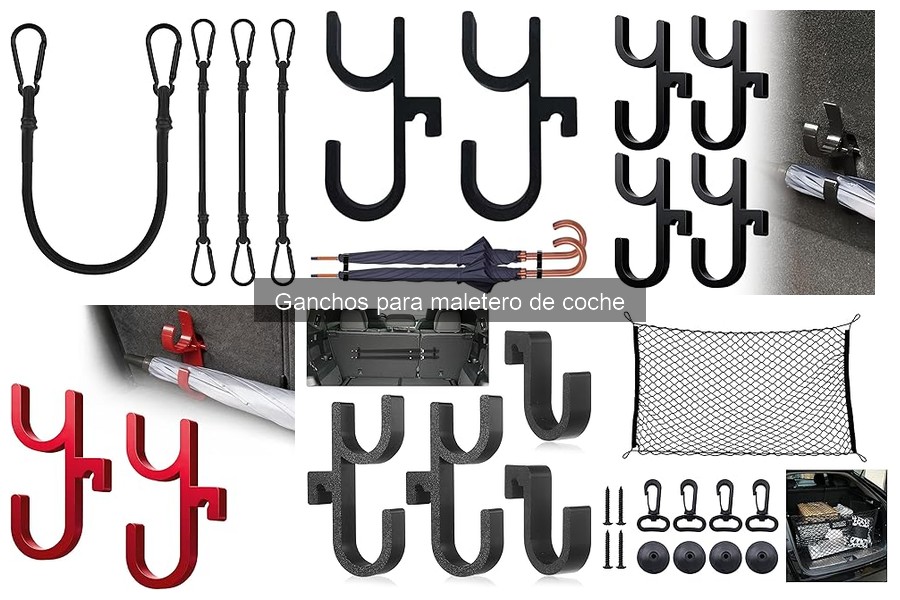 Ventajas y desventajas de usar ganchos para maletero de coche